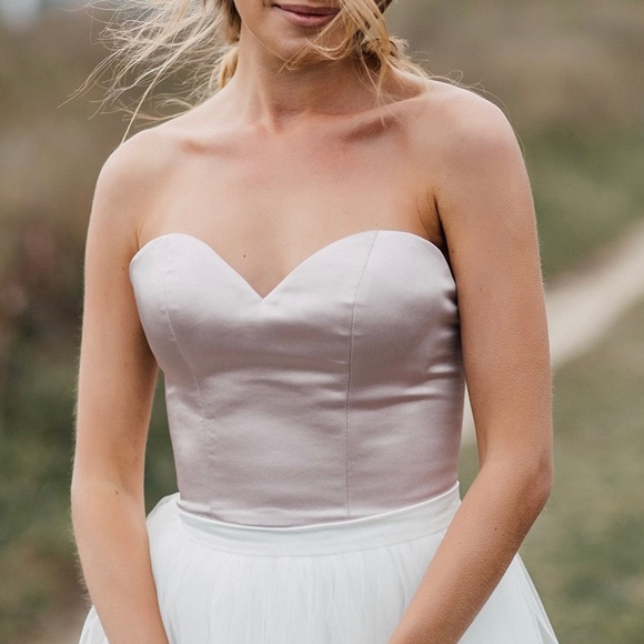 Silk bustier - Picture 2 of 2